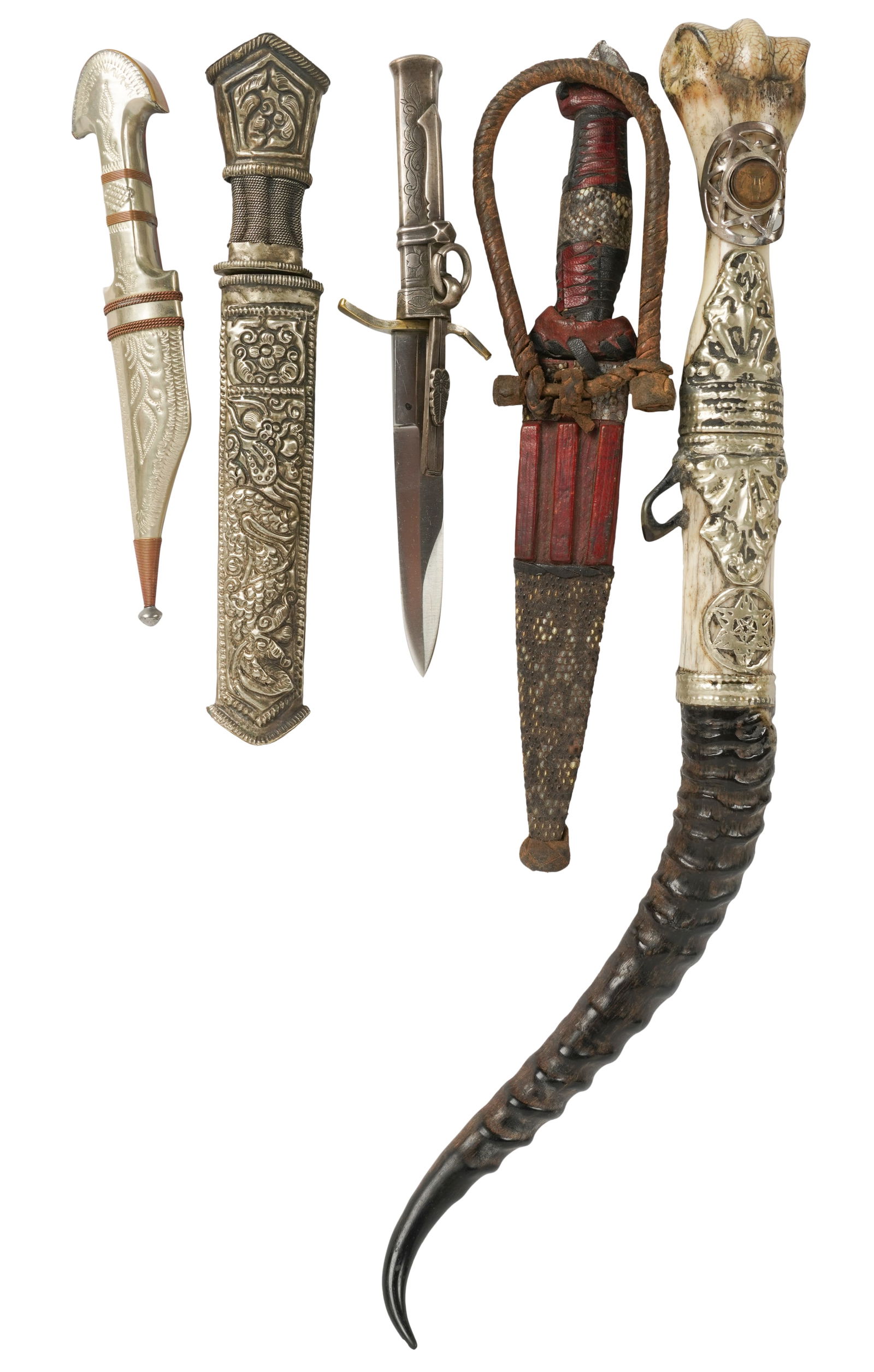 Collection of Five Assorted Daggers (1 of 9)
