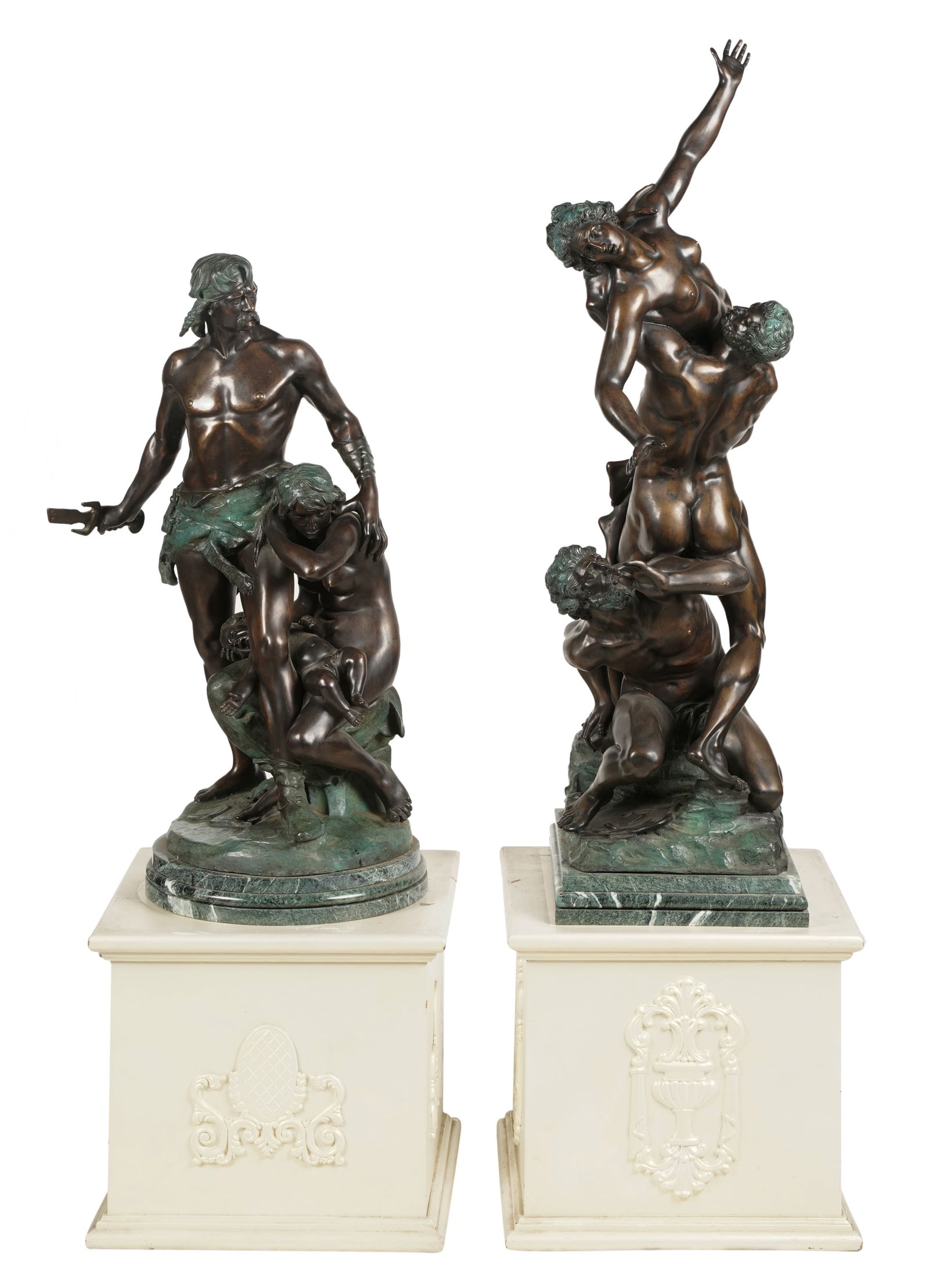 After Ferdinando De Luca (1785 - 1869): Two Figural Groups (1 of 11)