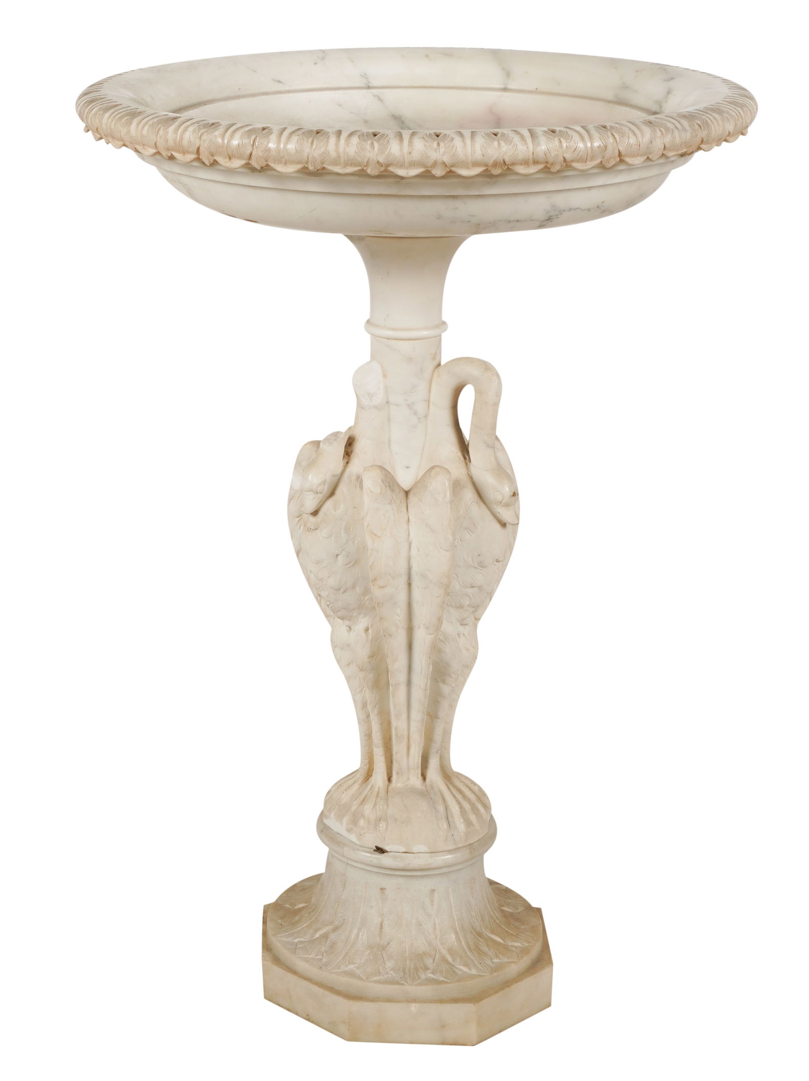 Carved Marble Bird Bath (1 of 9)