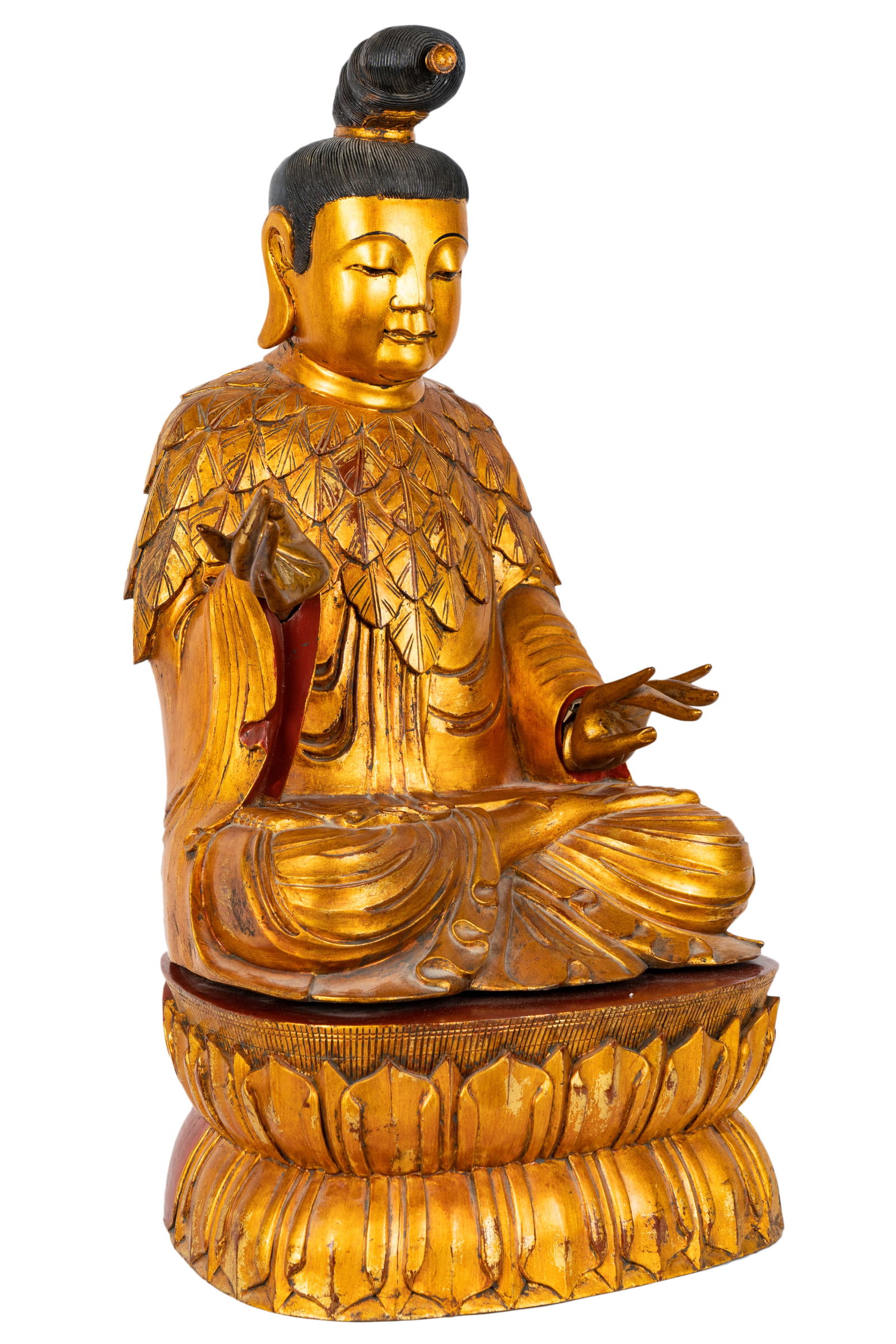 Large Chinese Giltwood Figure (1 of 17)