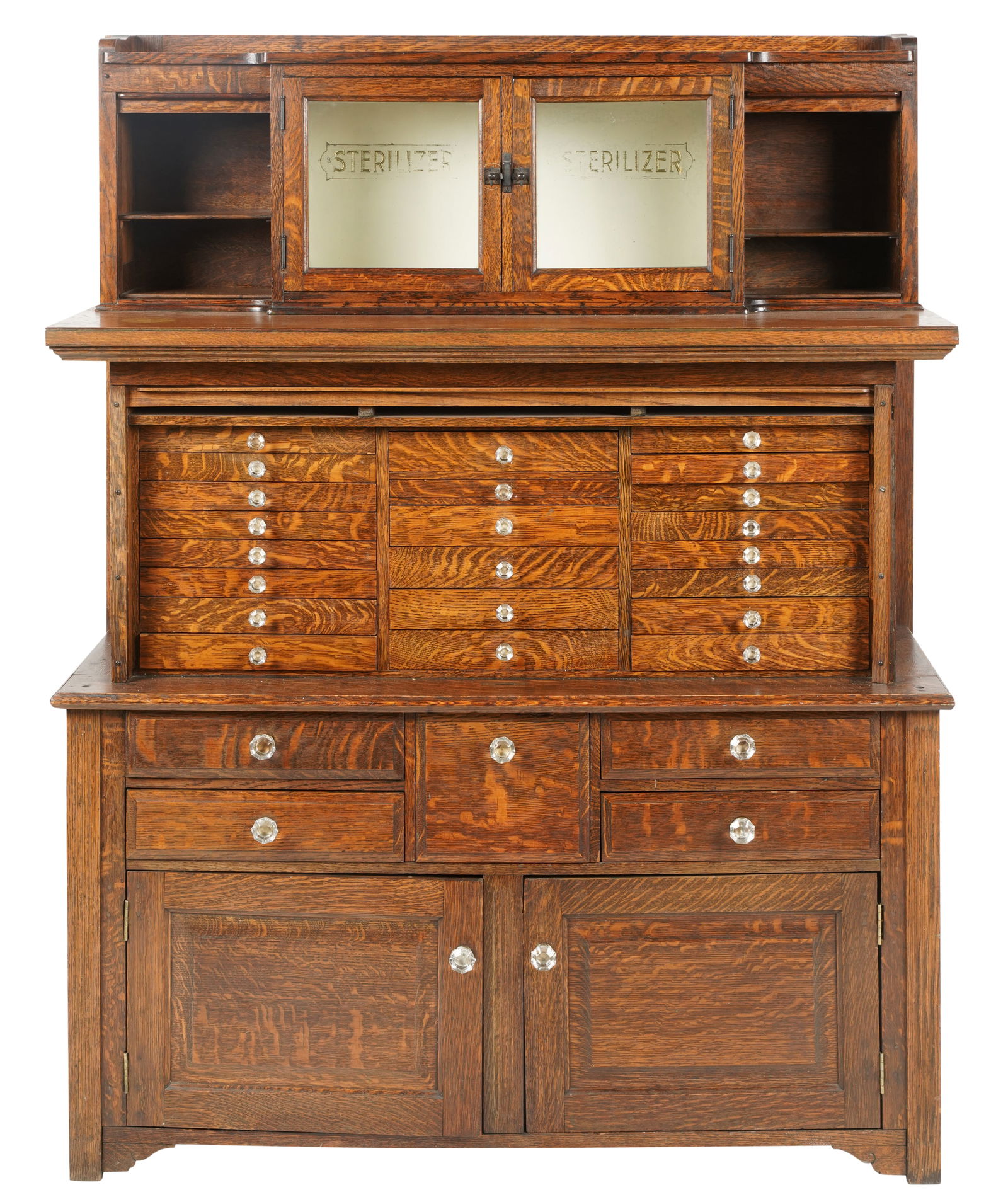 Antique Oak Dental Cabinet (1 of 20)