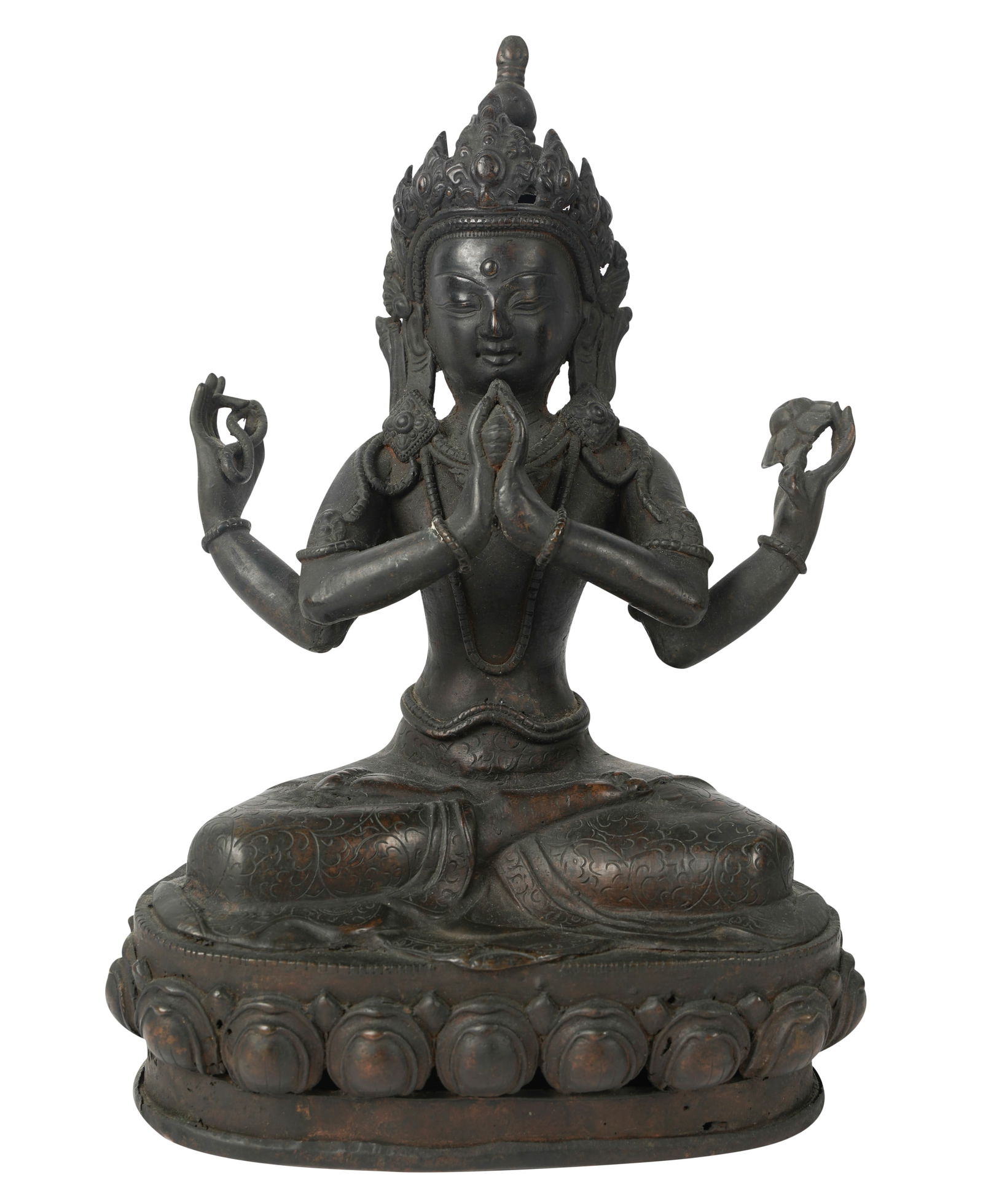 Asian Figure of a Multi-Armed Deity (1 of 10)