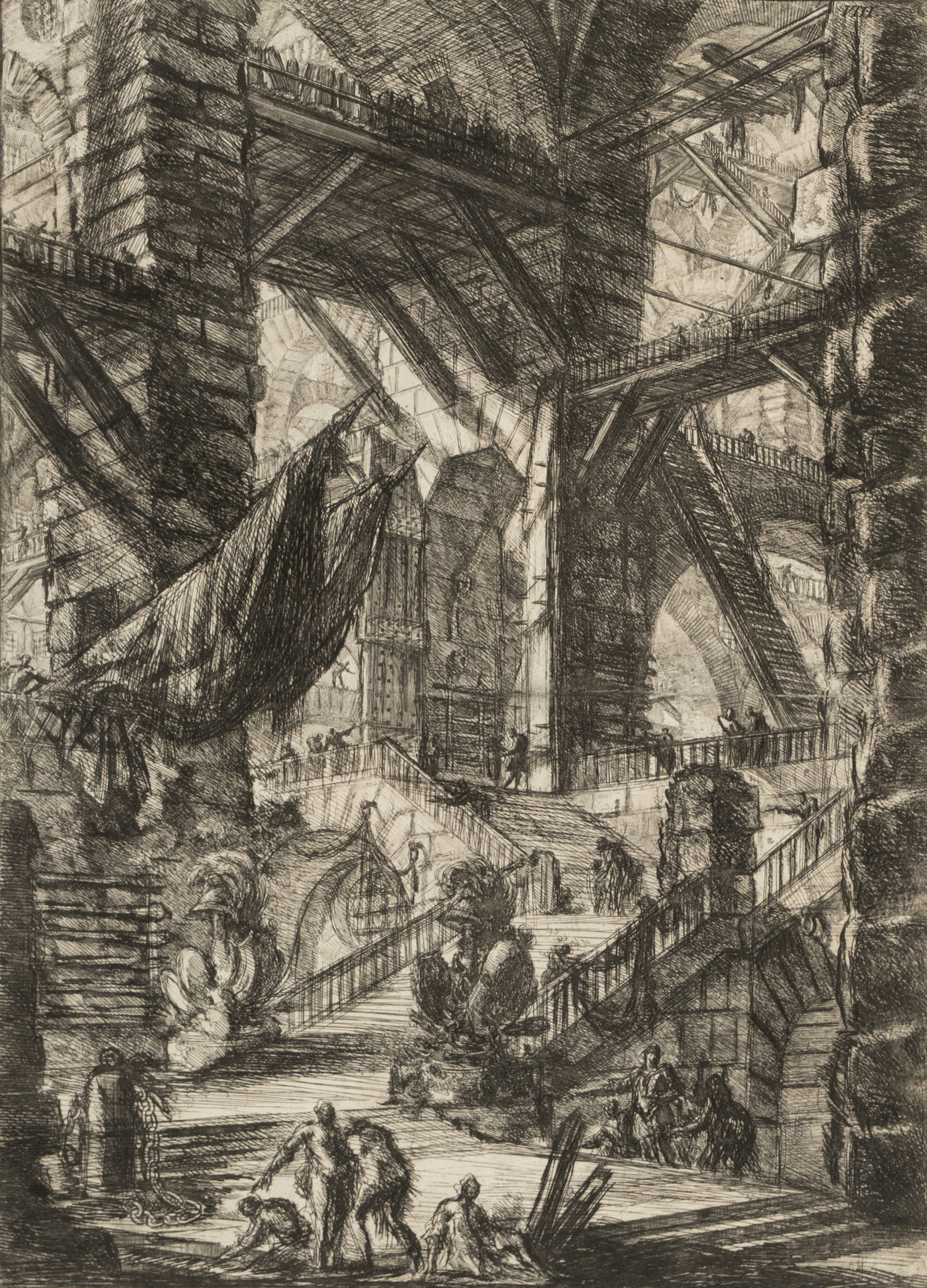 Giovanni Battista Piranesi (1720-1778): The Staircase with Trophies (1 of 20)
