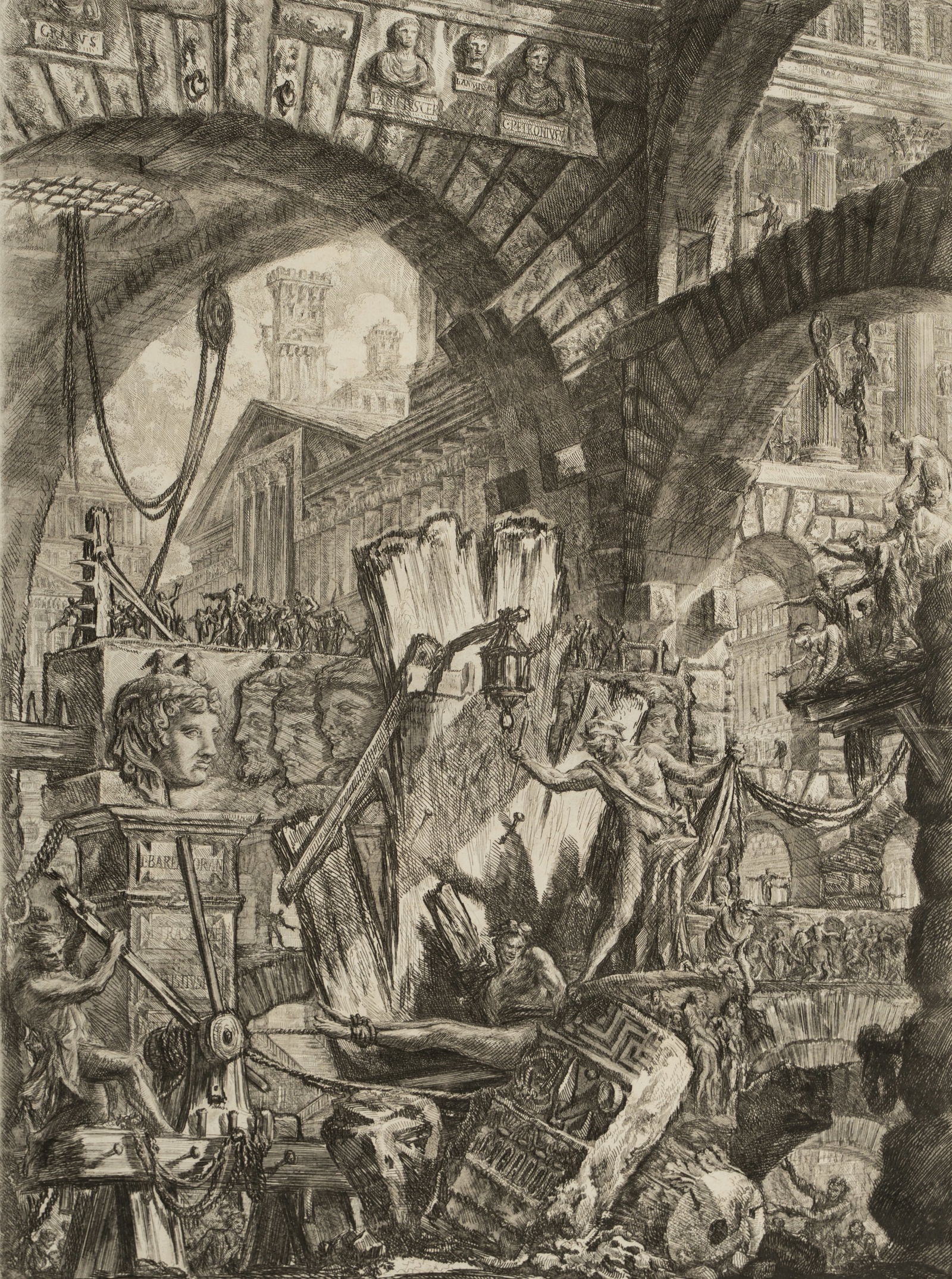 Giovanni Battista Piranesi (1720-1778): The Man on the Rack (1 of 15)