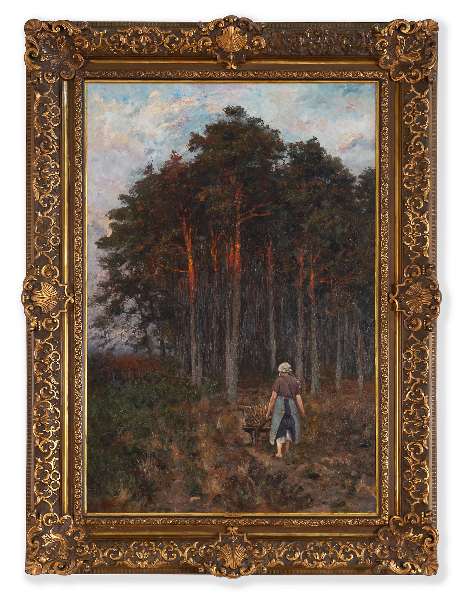 Franz Simons (1855-1919): Gathering Firewood (1 of 19)