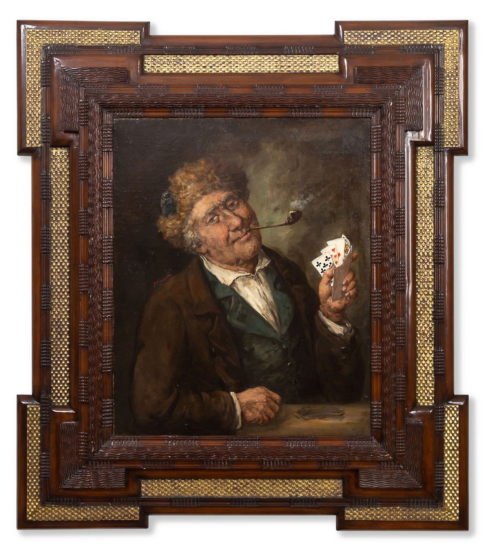 Continental School: Card Player (1 of 13)