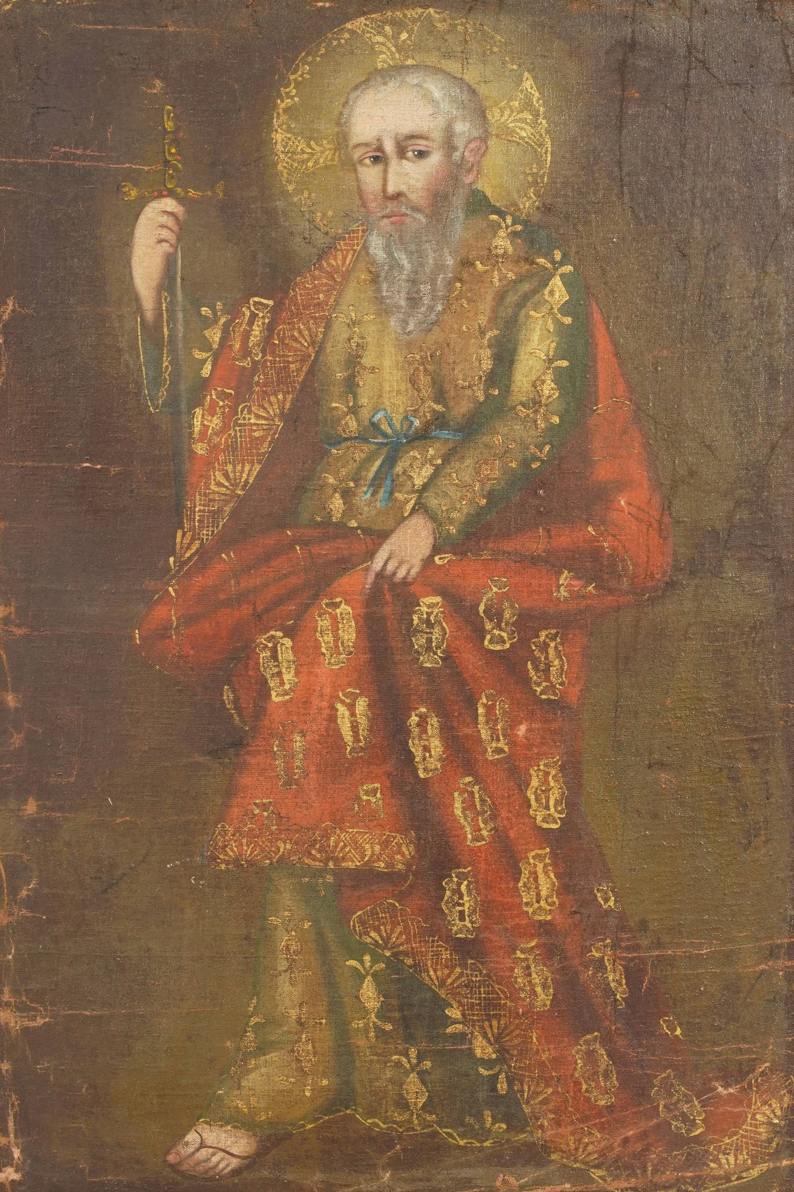 Spanish Colonial School Saint Paul Auction