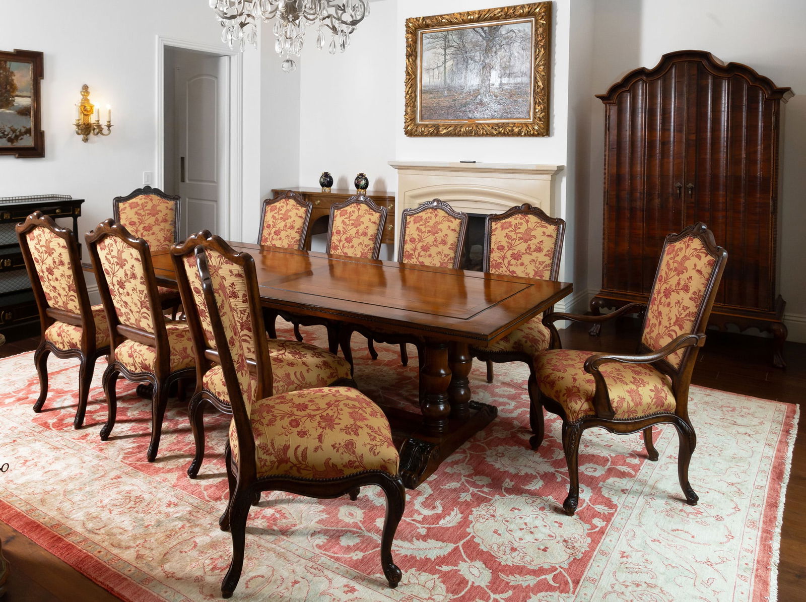 Dining Table and Ten Chairs (1 of 20)