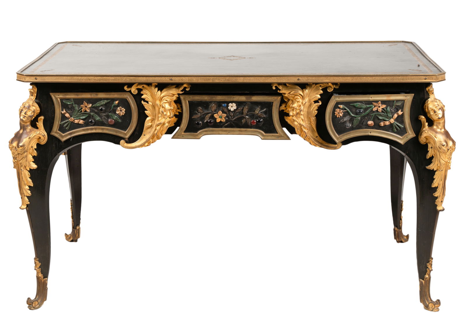 Manner of Jean-Louis-Benjamin Gros: Bureau Plat (1 of 9)