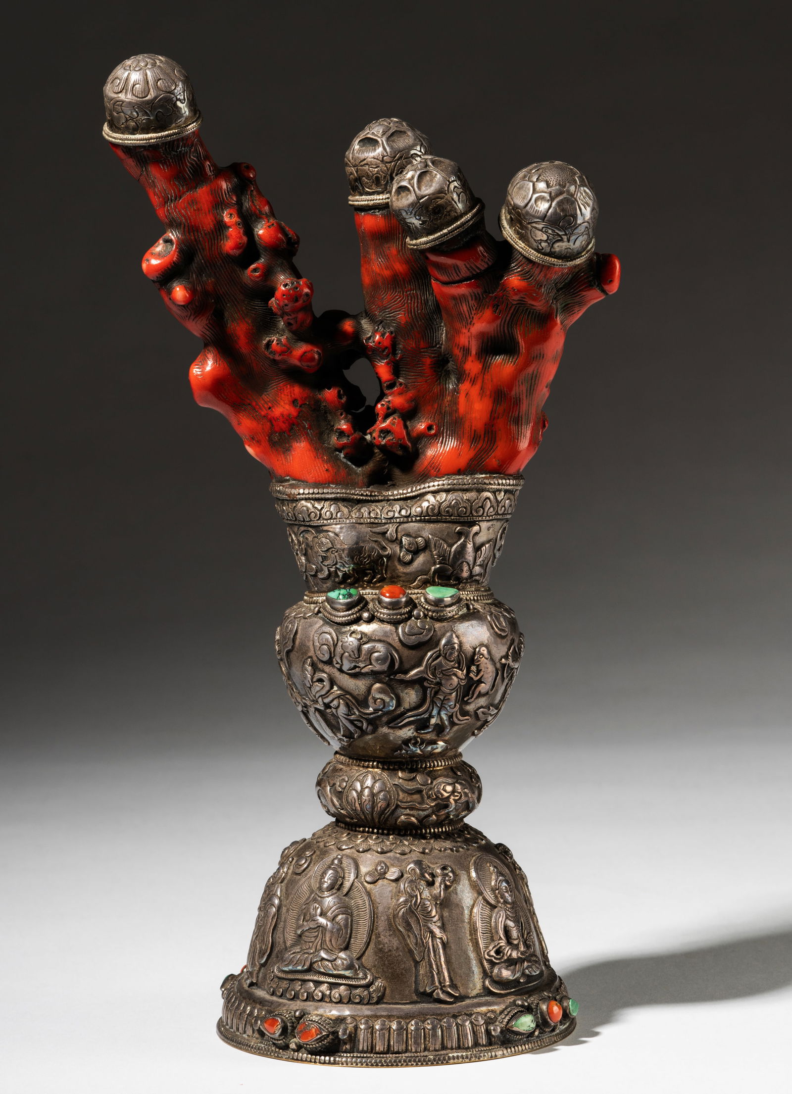 Tibetan Silver Vessel (1 of 12)