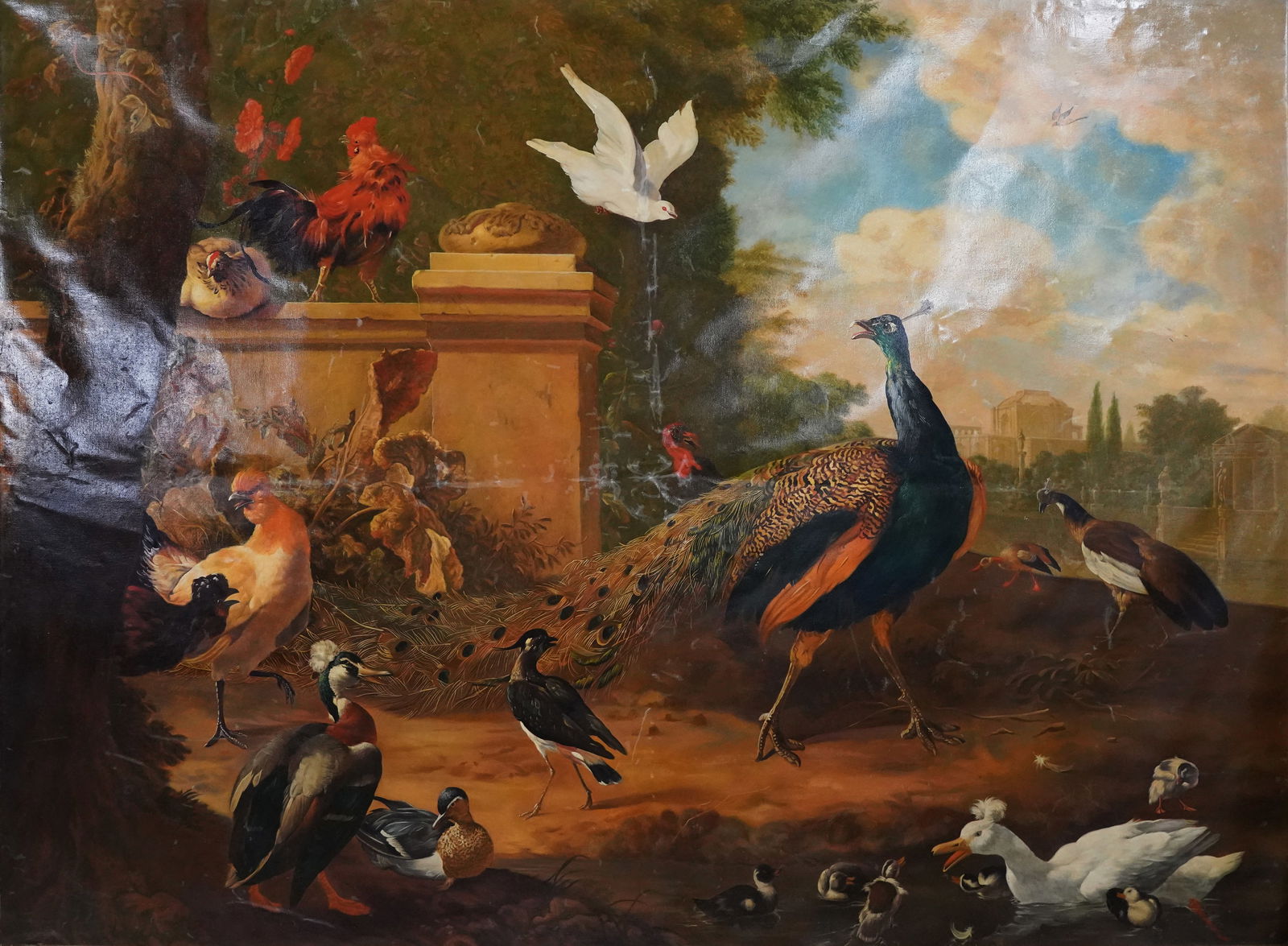 Continental School: Birds in a Landscape (1 of 12)