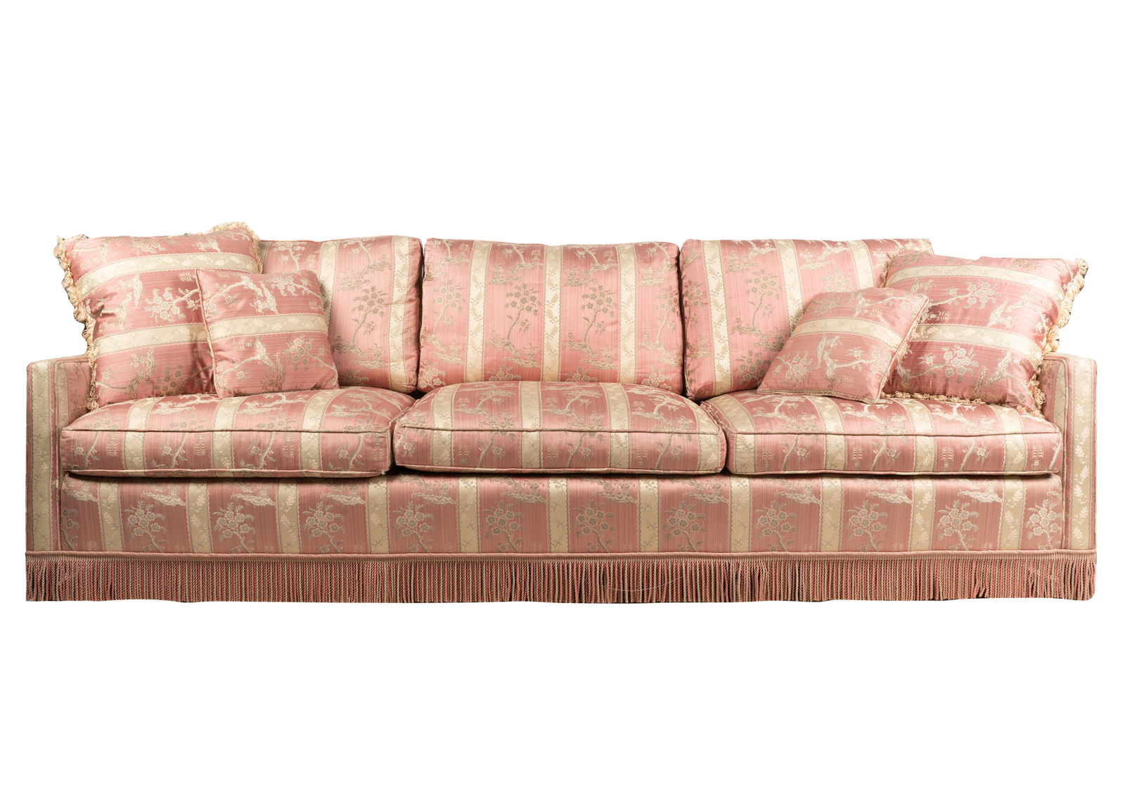 Chinoiserie Upholstered Sofa (1 of 11)