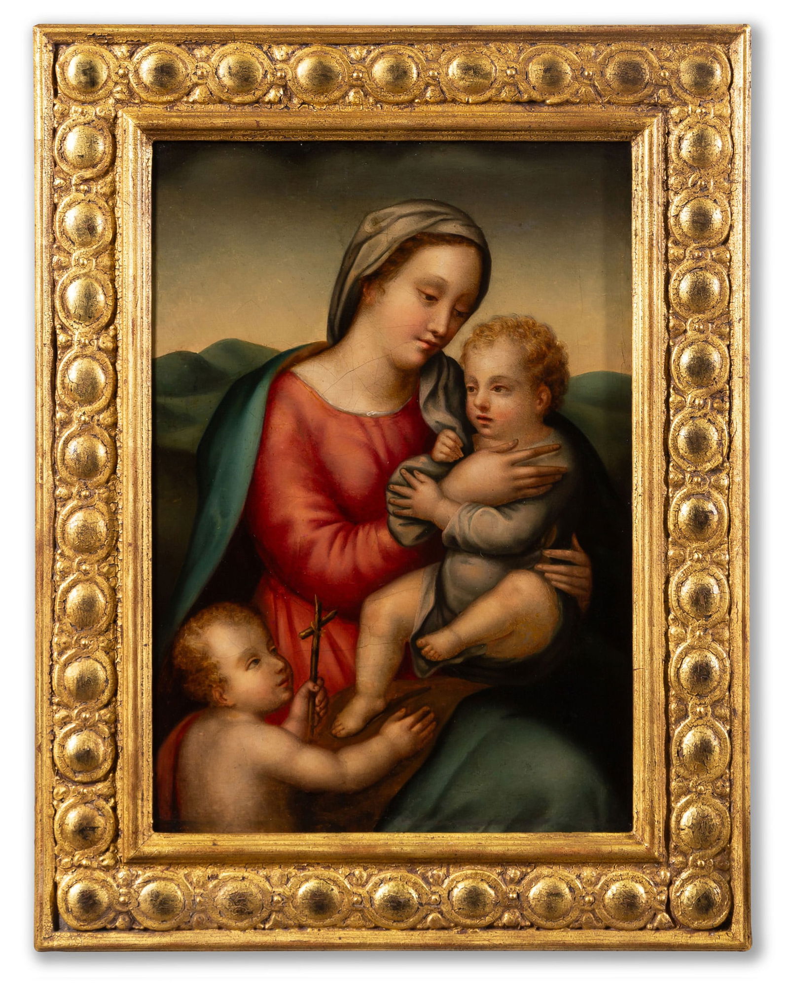 Italian School: The Virgin Mary with Jesus and St. John (1 of 11)