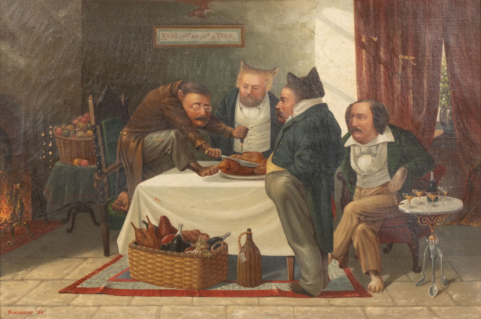 Continental School: Figures in an Interior (1 of 9)