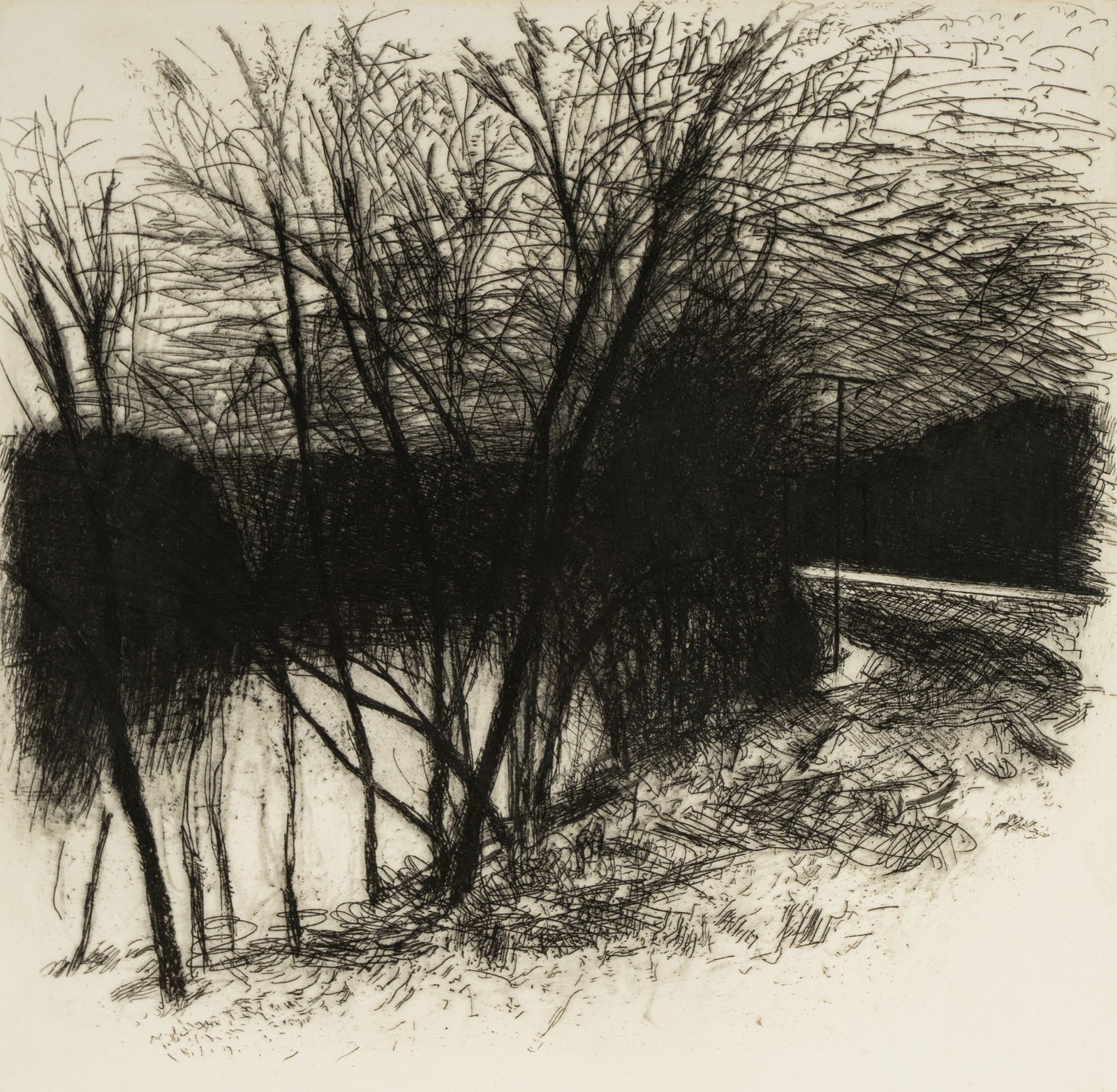 Wolf Kahn (1927 - 2020): Landscape (1 of 18)