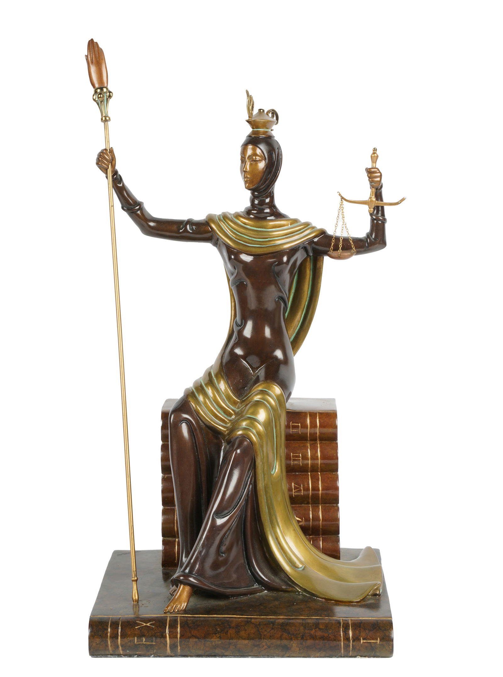 Erte (Romain De Tirtoff 1892-1990): Justice (1 of 12)