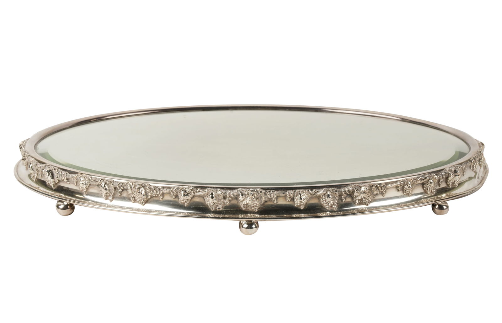 American Silver-Plate Mirror Plateau (1 of 6)
