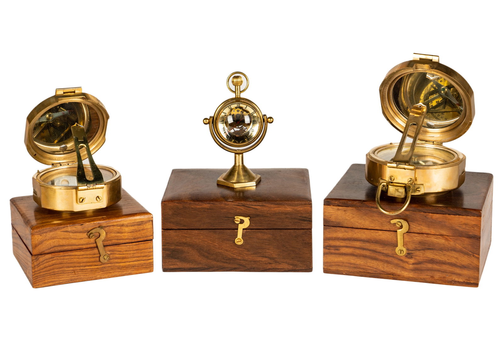Two Nautical Instruments and a Clock (1 of 18)