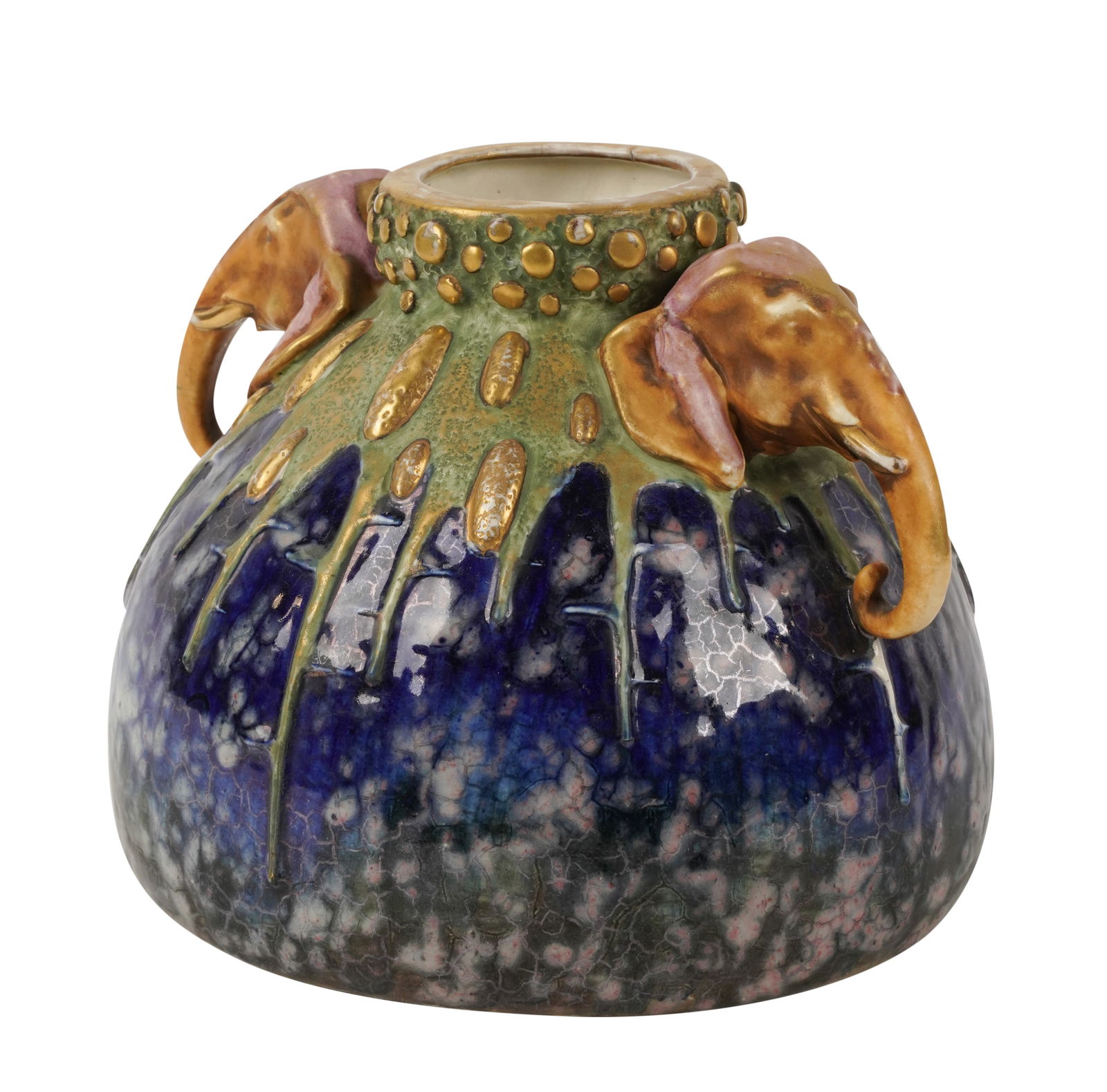 Art Nouveau Amphora Pottery Vase (1 of 9)
