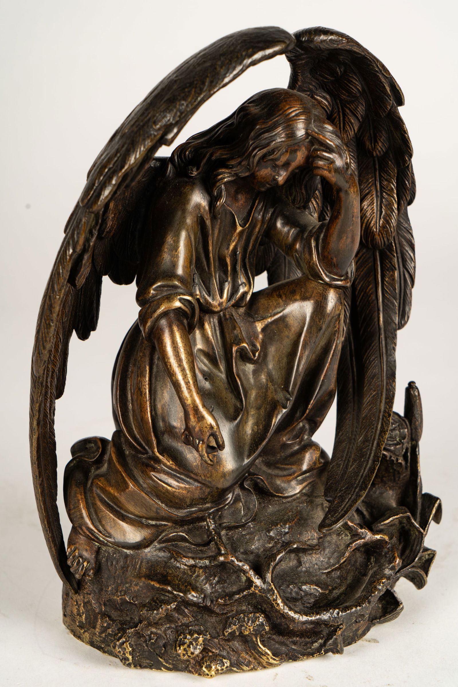 Patinated Bronze Figure of an Angel (1 of 10)