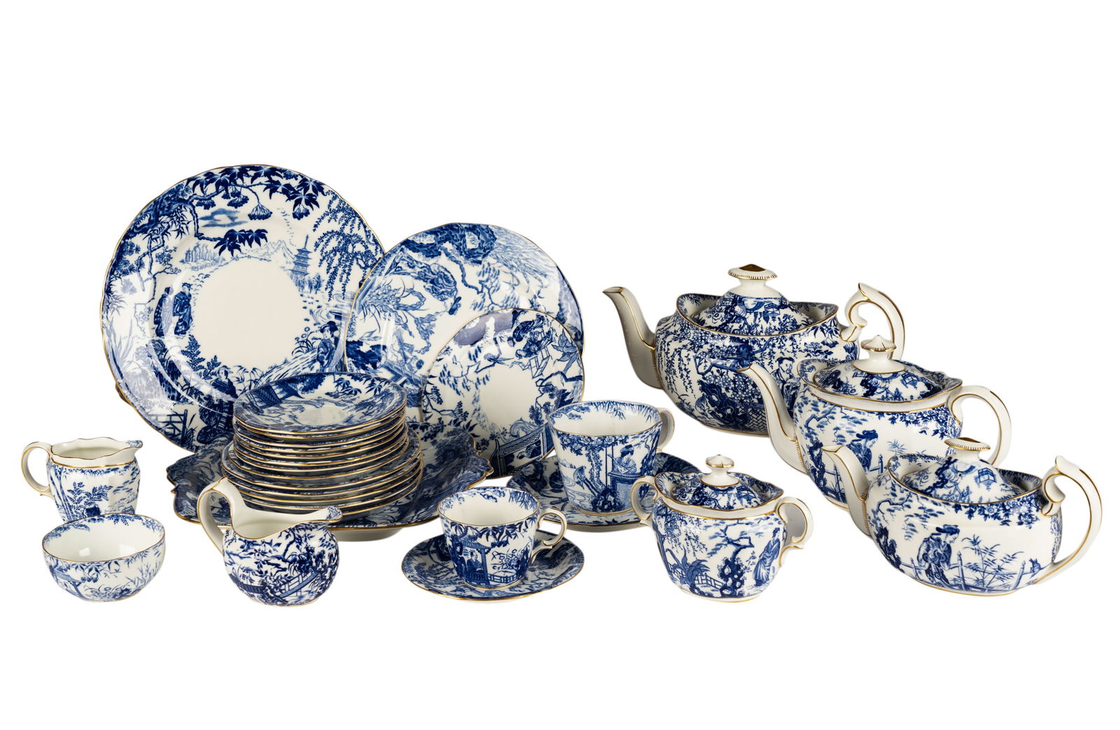 Royal Crown Derby Porcelain Dinner Service (1 of 12)