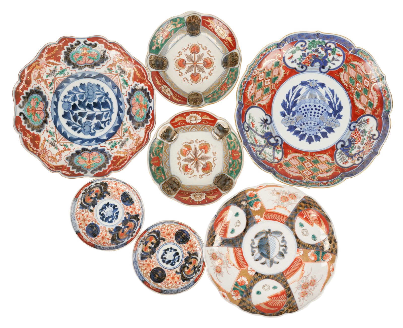 Collection of Japanese Imari Porcelain (1 of 10)
