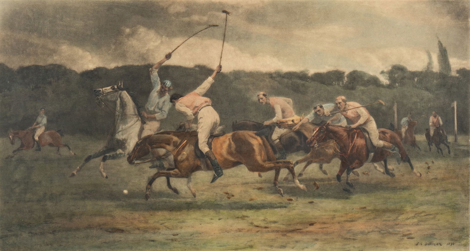 After John Charles Dollman (1851-1934): Polo (1 of 14)