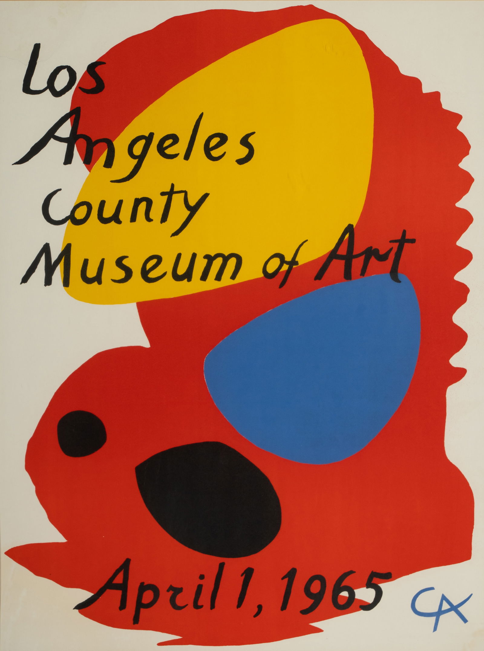 Alexander Calder, 1898-1976, Los Angeles County Museum of Art Poster (1 of 9)