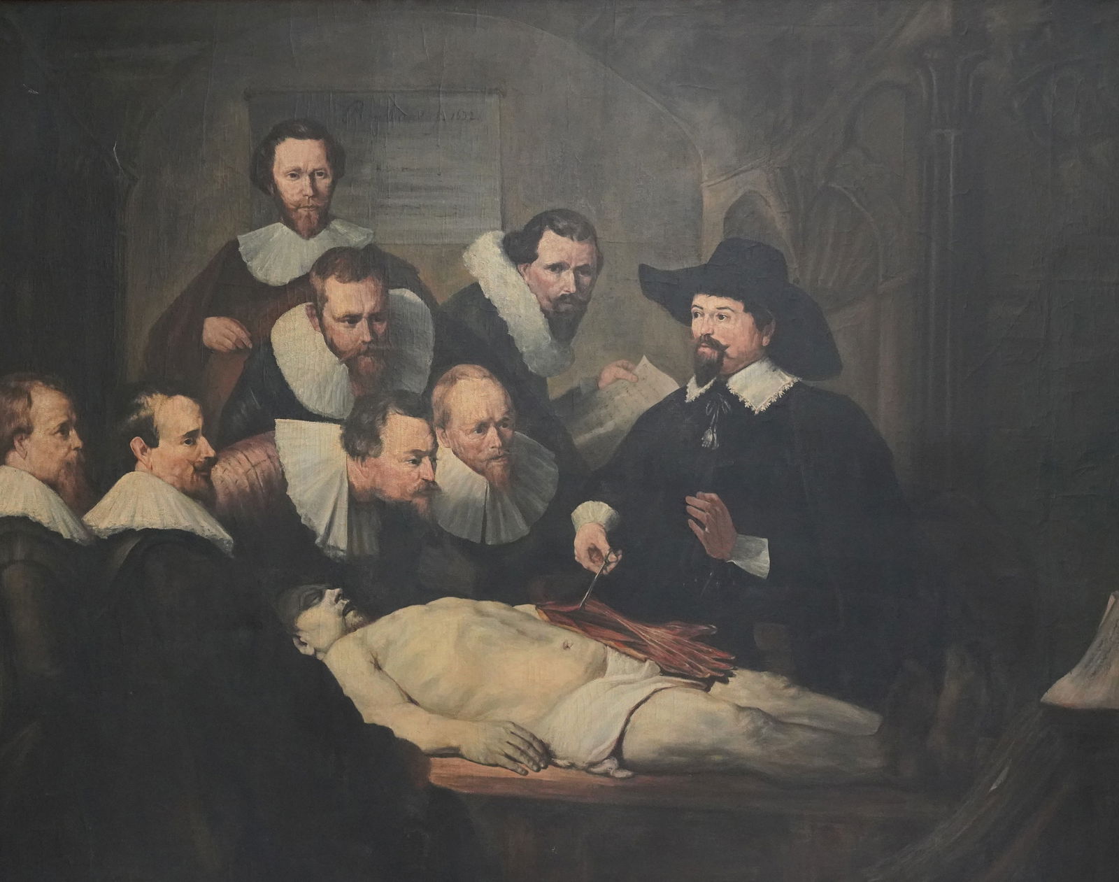 After Rembrandt: The Anatomy Lesson of Dr. Nicolaes Tulp (1 of 11)