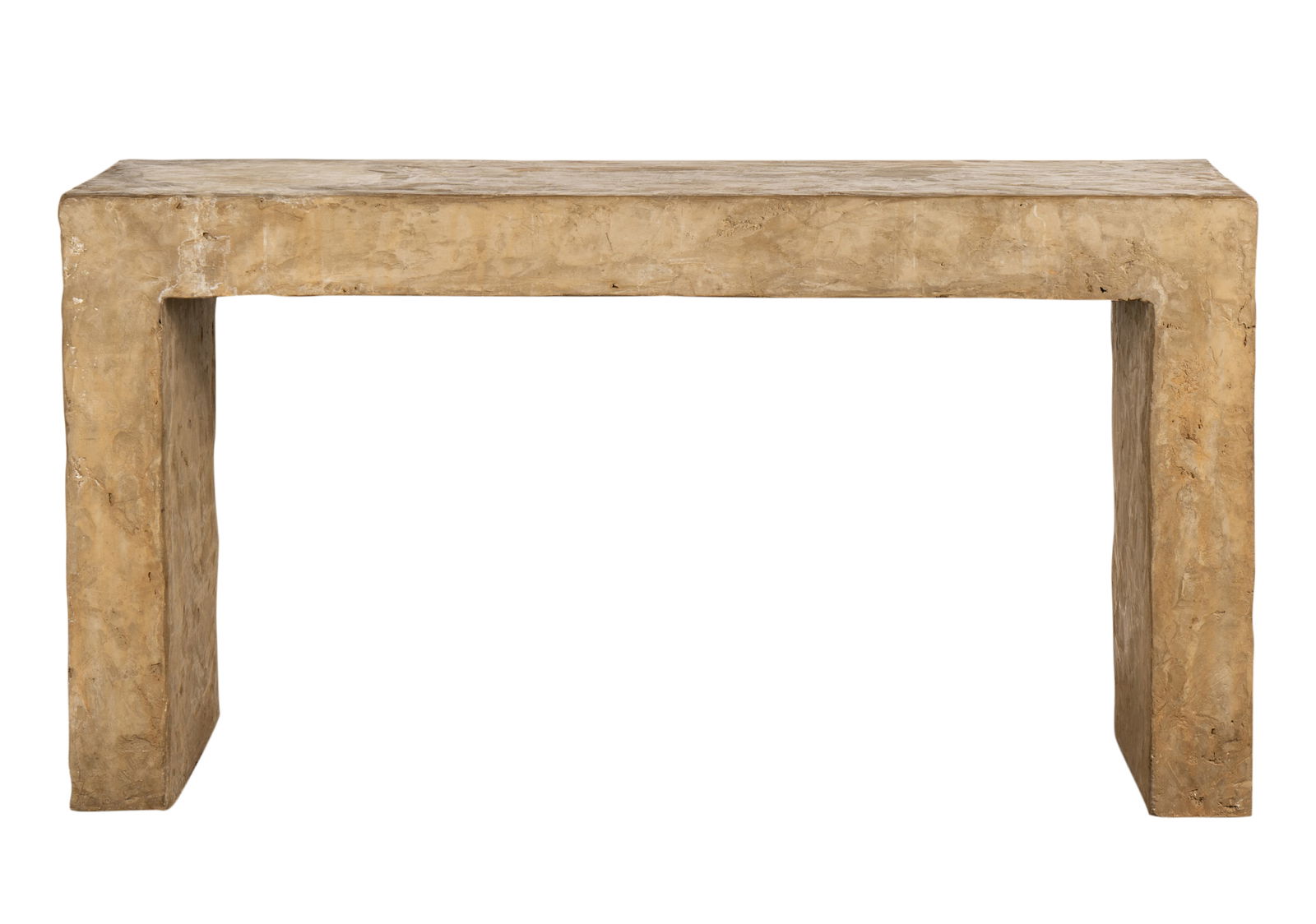 Faux Stone Console Table (1 of 16)