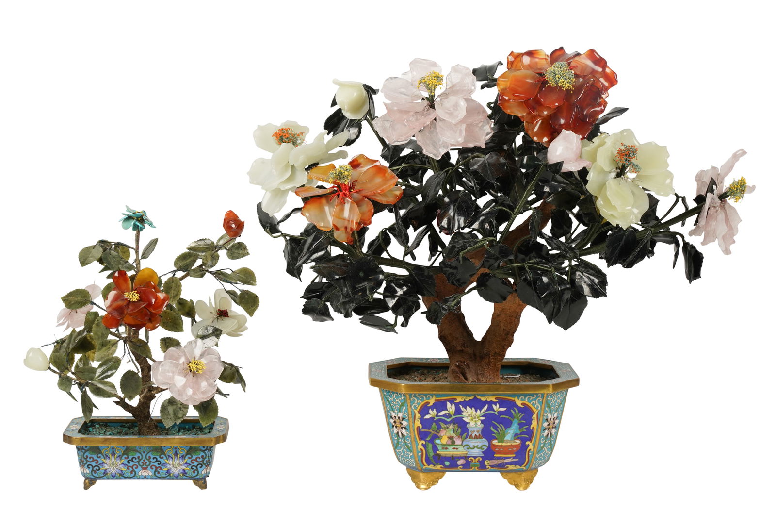 Two Assorted Chinese Mineral Trees (1 of 9)