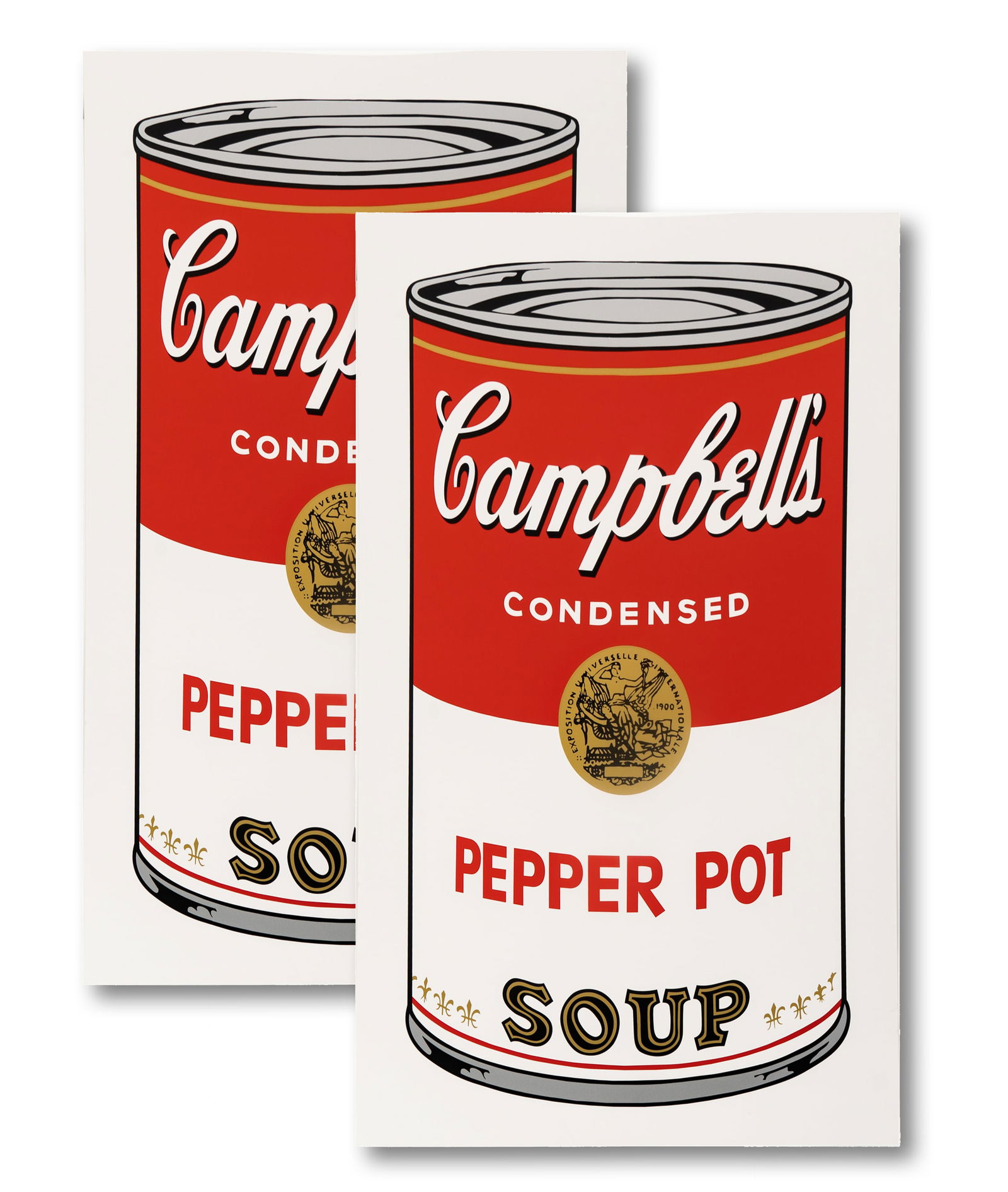 After Andy Warhol (1928-1987): Two Works (Campbell Soup) (1 of 20)