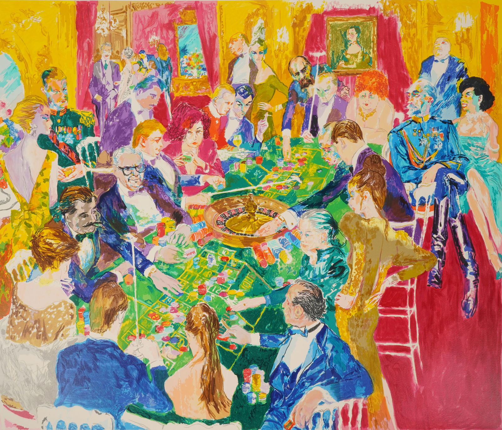 LeRoy Neiman (1921 - 2012): Casino (1 of 8)