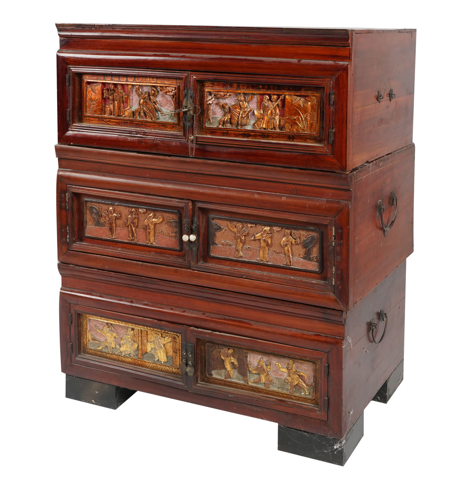 Chinese Lacquered Cabinet (1 of 8)