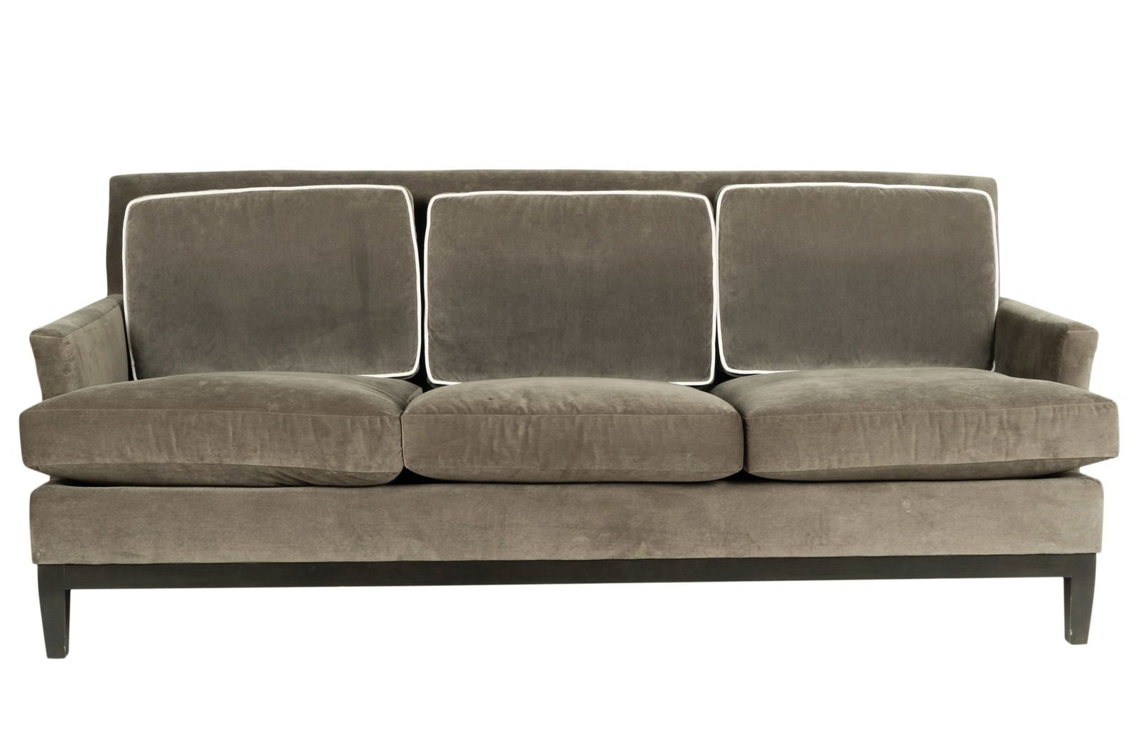 Bernhardt Grey Upholstered Sofa (1 of 11)