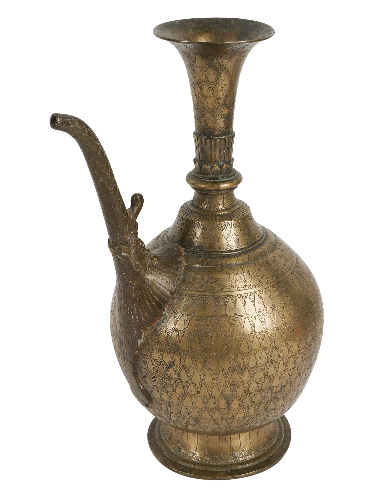 Islamic Brass Ewer (1 of 7)