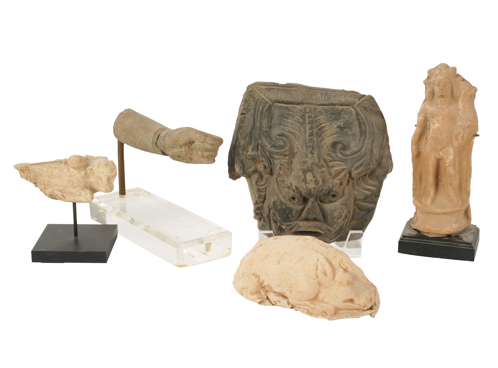 Group of Antique Clay Fragments (1 of 7)