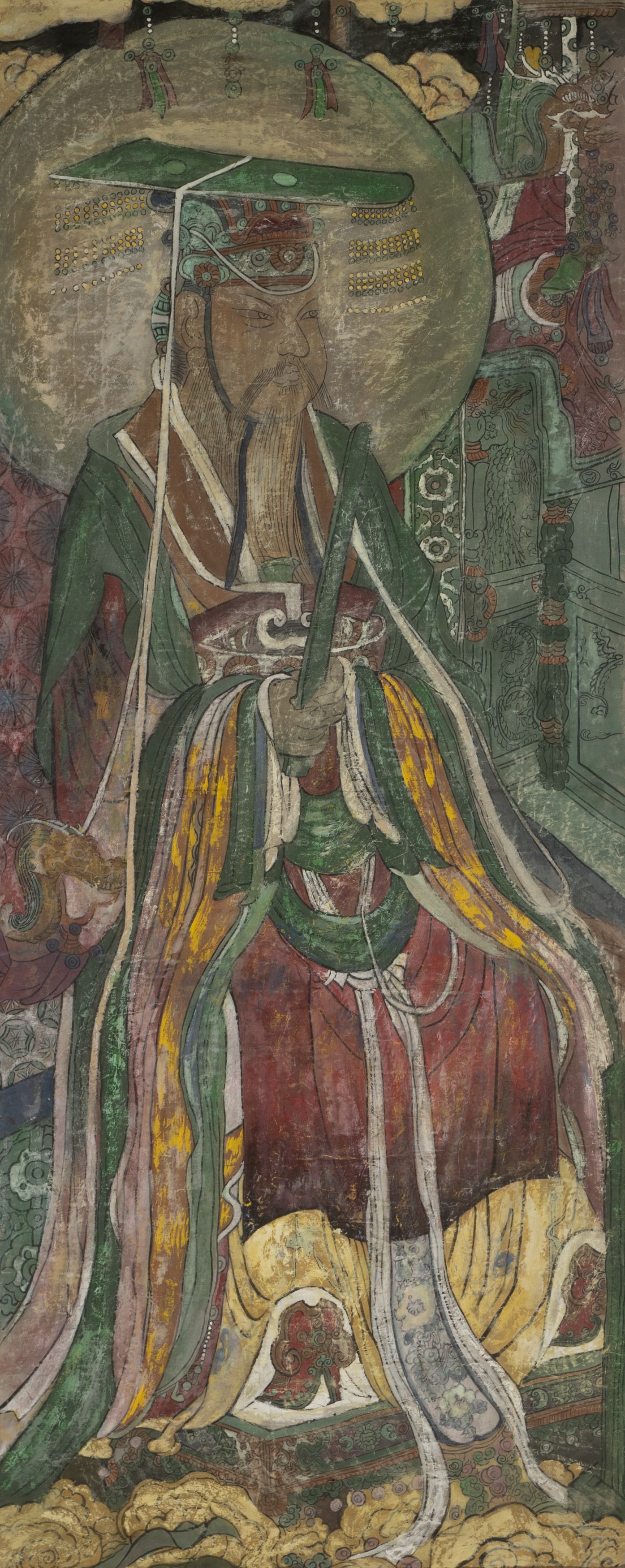 Chinese Framed Scroll of An Elder (1 of 13)