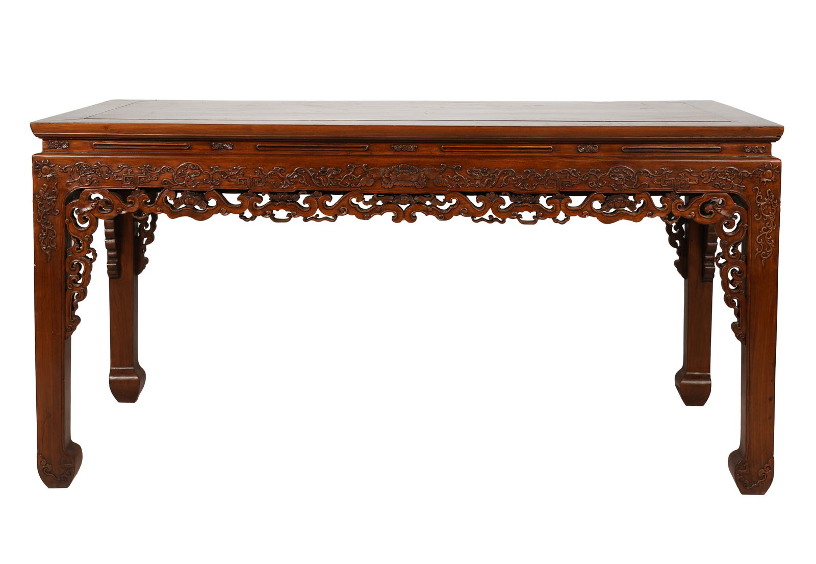 Chinese Carved Hardwood Center Table (1 of 14)