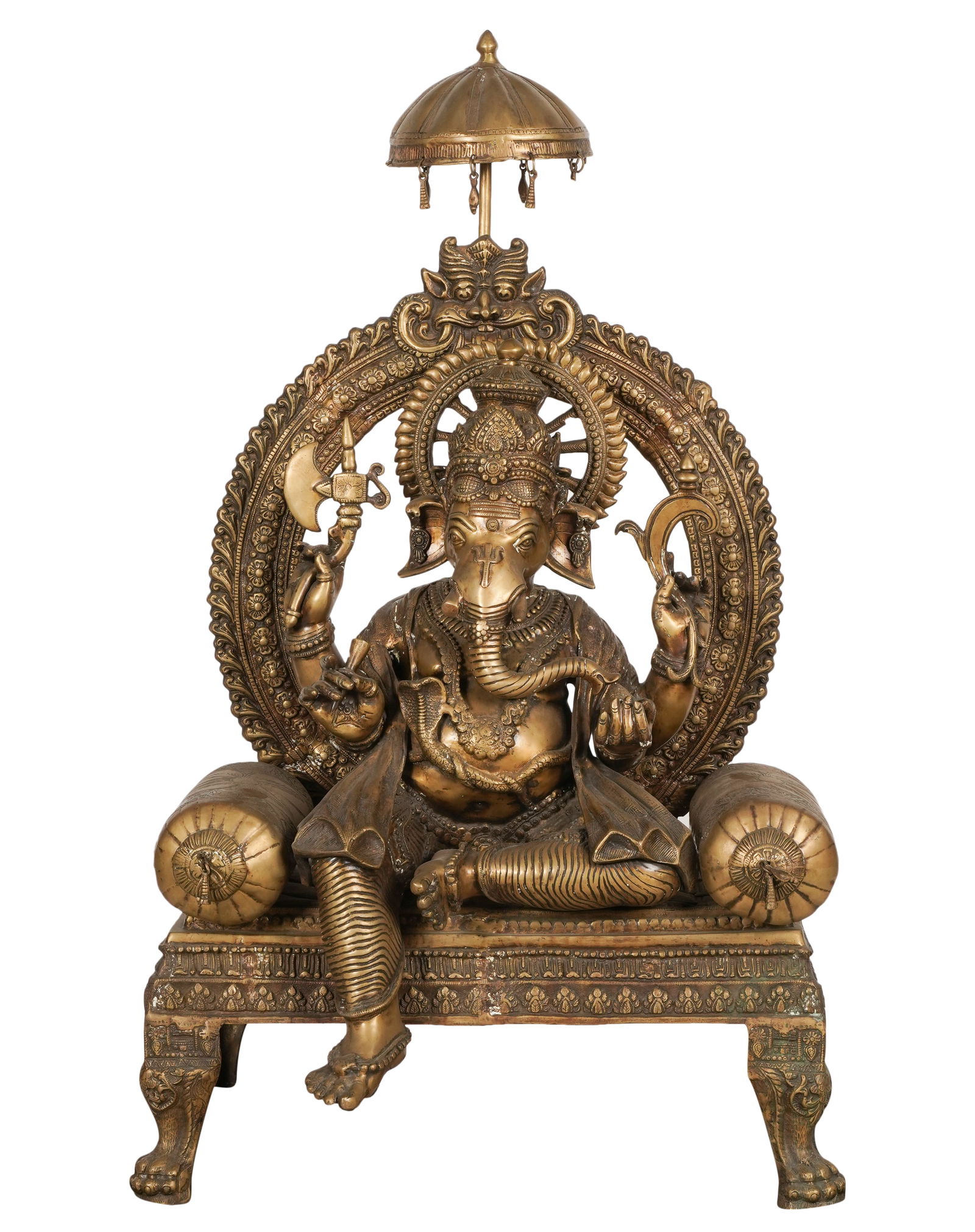 Indian Bronze Figure of Ganesh (1 of 12)