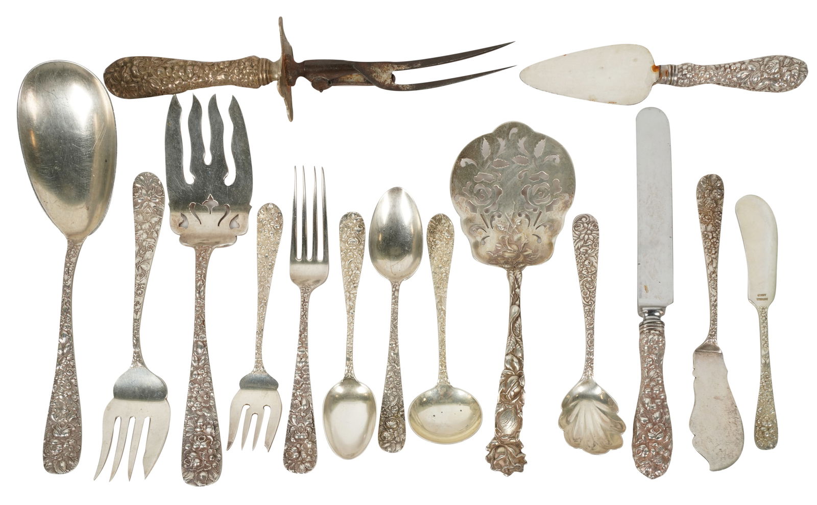 American Sterling Flatware Service (1 of 11)