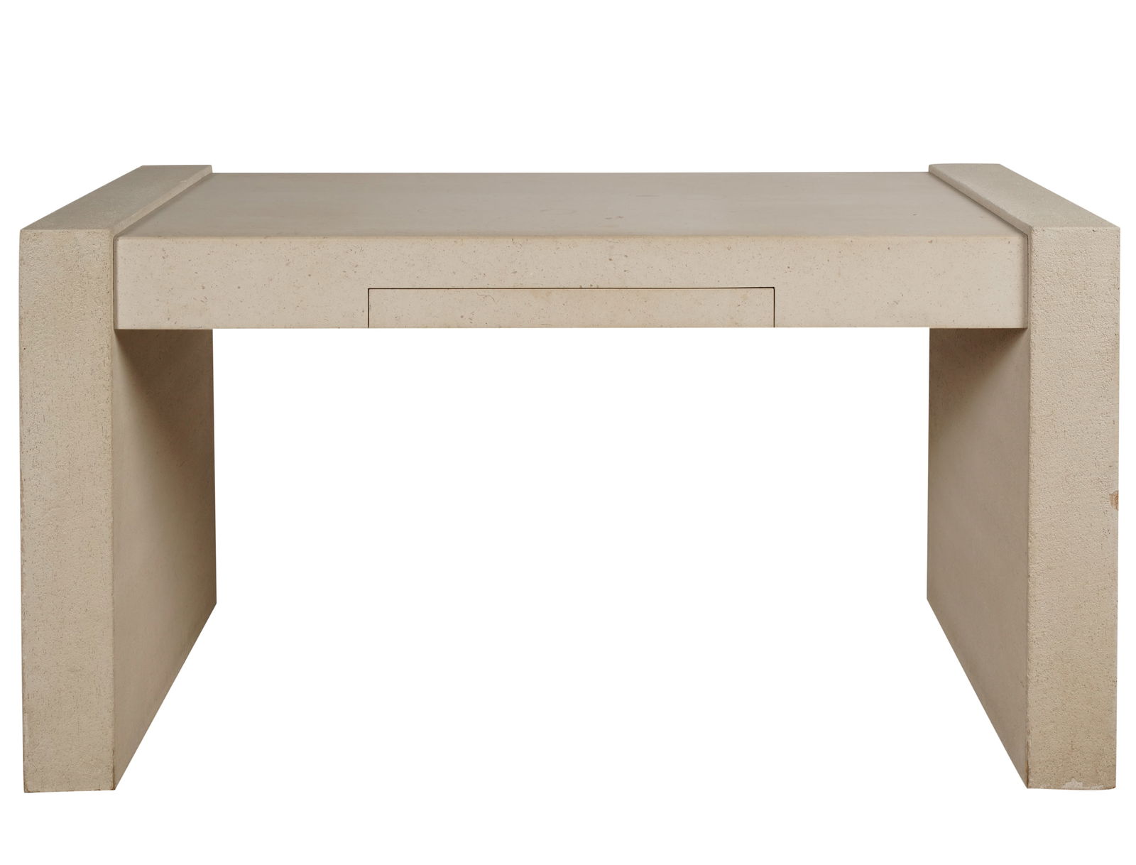 Formations Faux Stone and French Limestone Writing Desk (1 of 7)