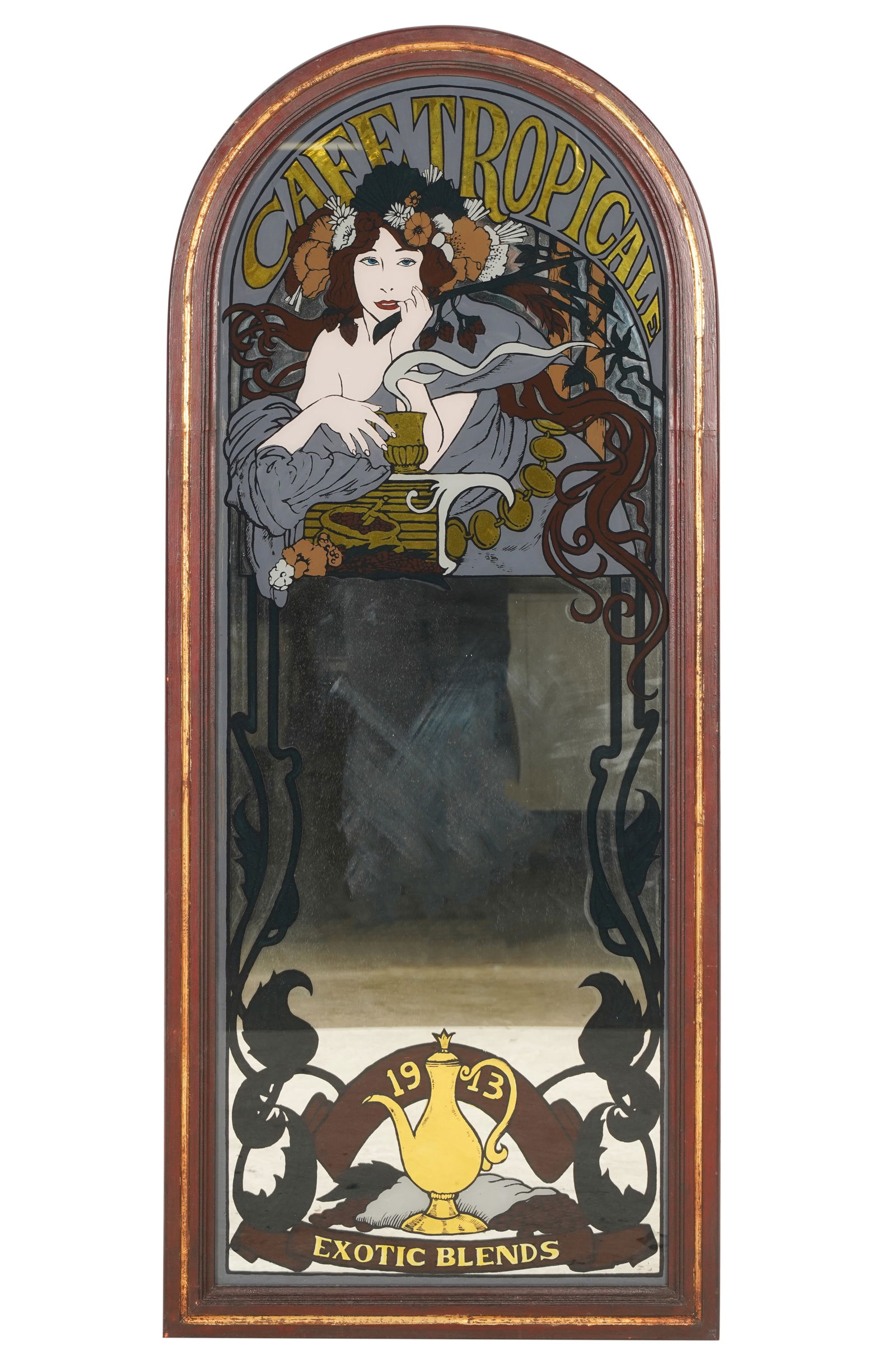Cafe Tropicale Art Deco Mirror (1 of 8)