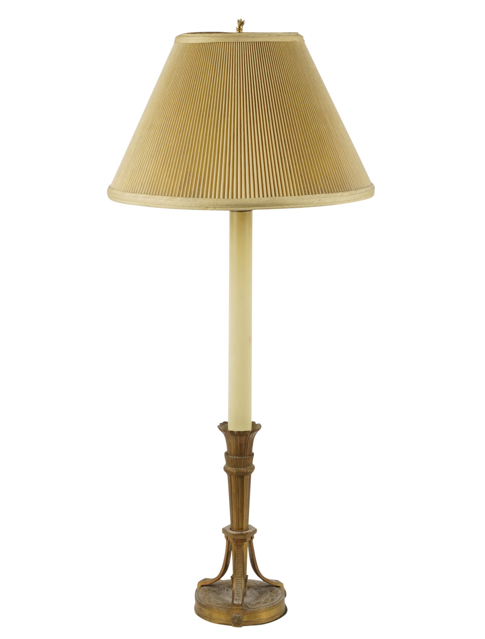 Brass Candlestick Table Lamp (1 of 12)