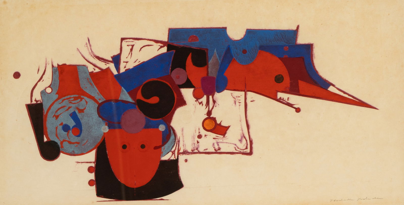 Hodaka Yoshida (1926-1995): Abstract (1 of 10)