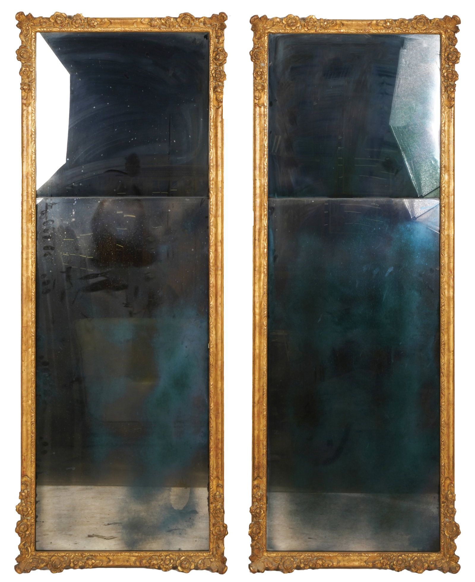 Pair of Giltwood Pier Mirrors (1 of 9)