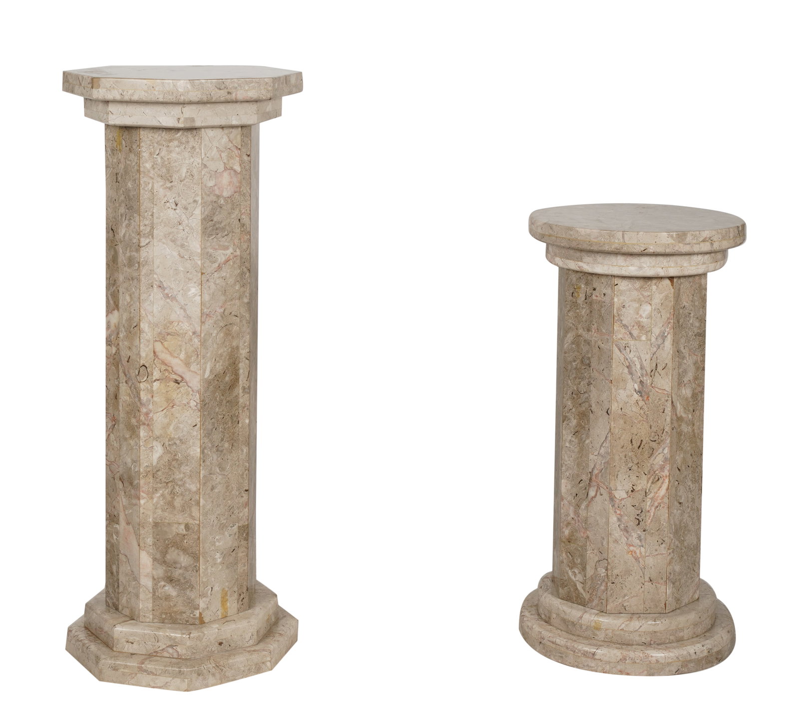 Two Marble Pedestals (1 of 8)