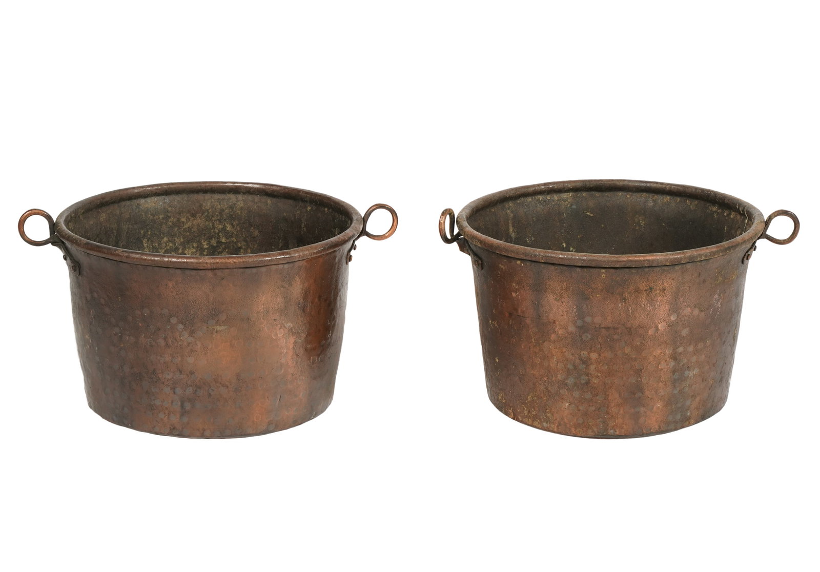 Two English Copper Pots (1 of 6)