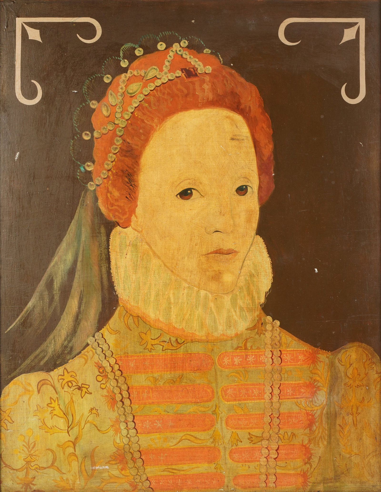 Double-Sided Portrait of Queen Elizabeth I (1 of 11)