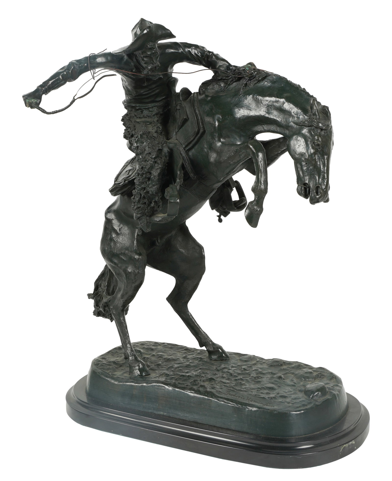 After Frederic Remington, 1861-1909, Bronco Buster (1 of 10)